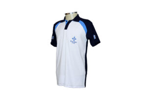Camisa Polo com Recorte