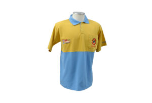Camisa Polo com Recorte