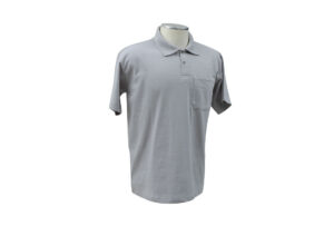 Camisa Polo Básica com Bolso