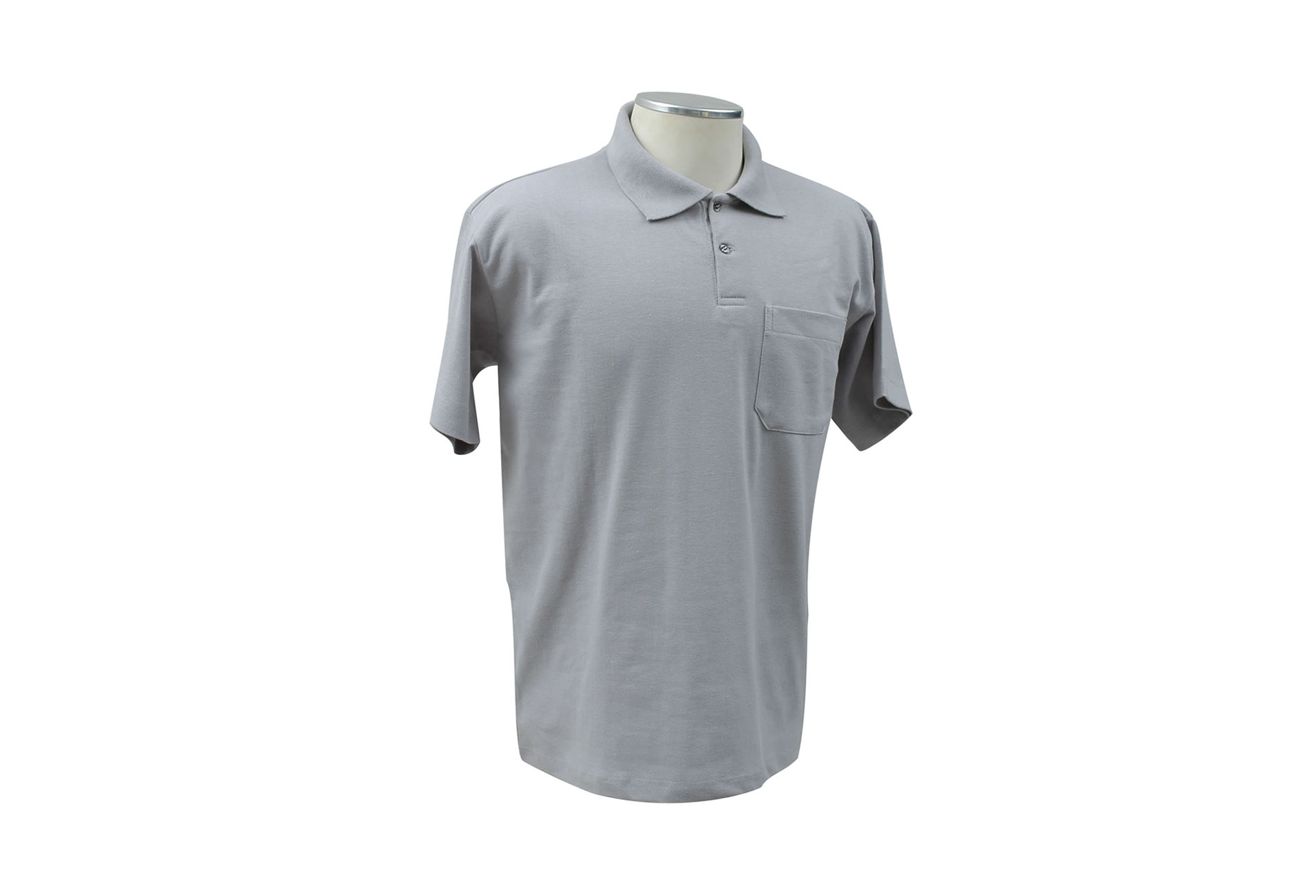 Camisa Polo Básica Com Bolso